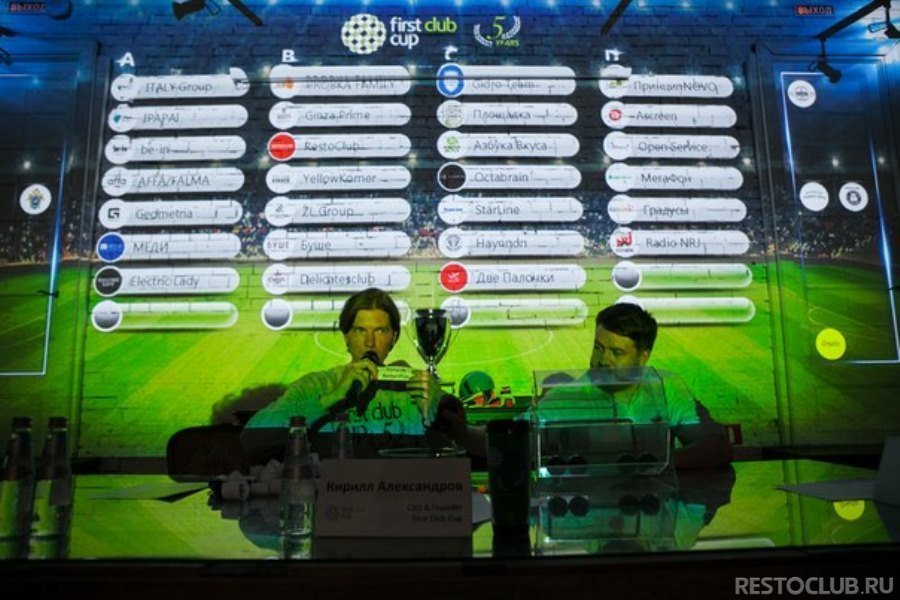 Жеребьевка футбольного чемпионата First Club Cup