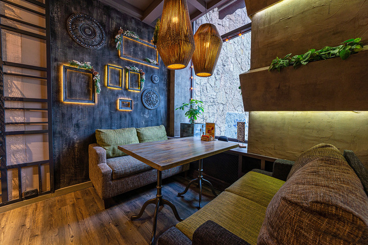 Интерьер ресторана Brasserie Kriek