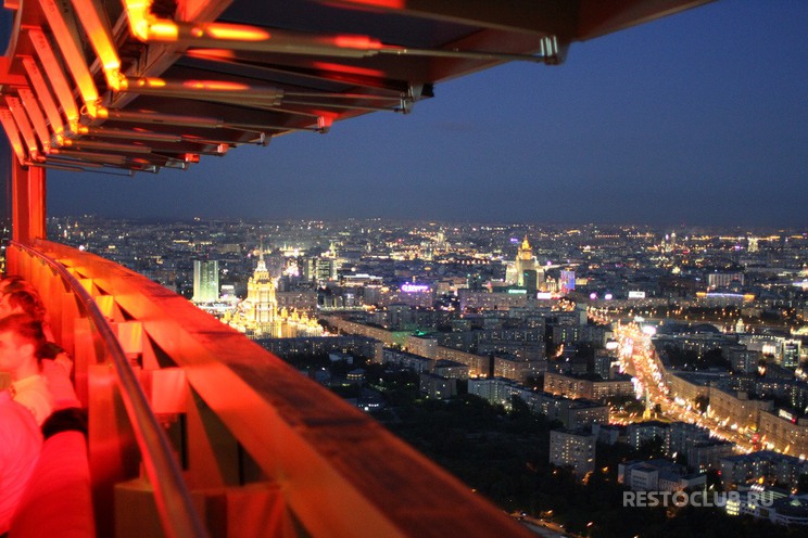 sixty, сиксти ресторан, панорамные рестораны москвы, рестораны москвы с панорамным видом, высокие рестораны москвы