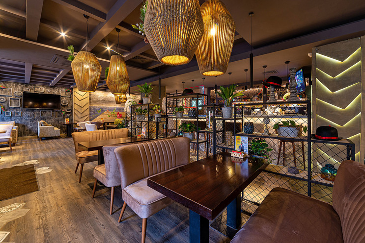 Интерьер ресторана Brasserie Kriek