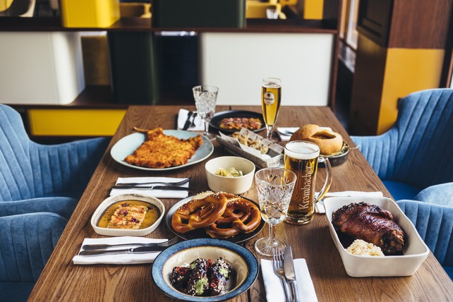 ресторан «Krombacher Beer Kitchen», Новое дневное меню: с 12:00 до 16:00