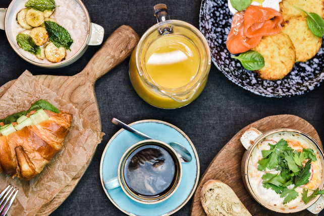 ресторан «360 Restaurant», Завтрак на смотровой