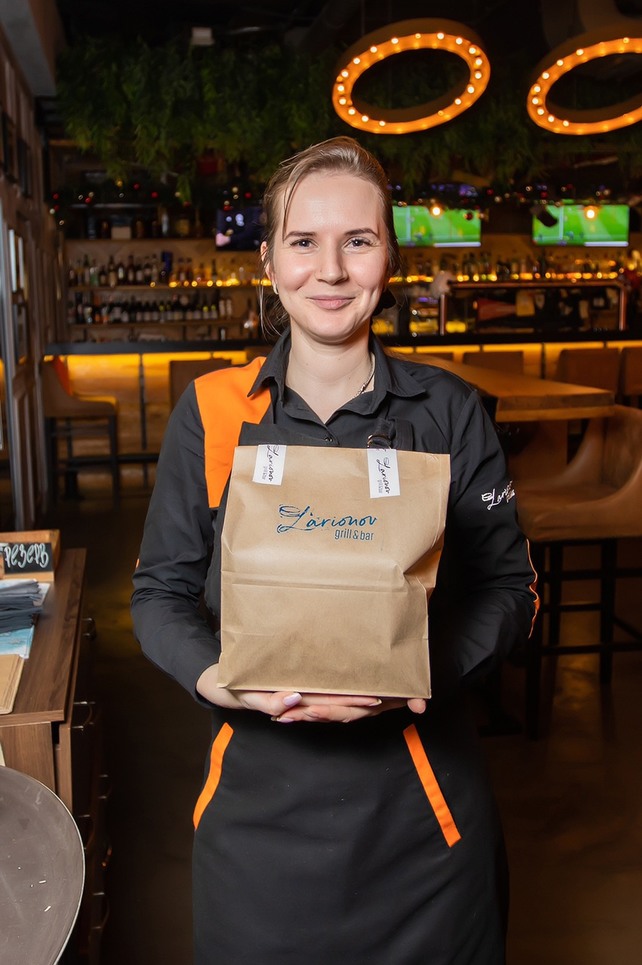 ресторан «Larionov Grill Bar», -25% на вынос