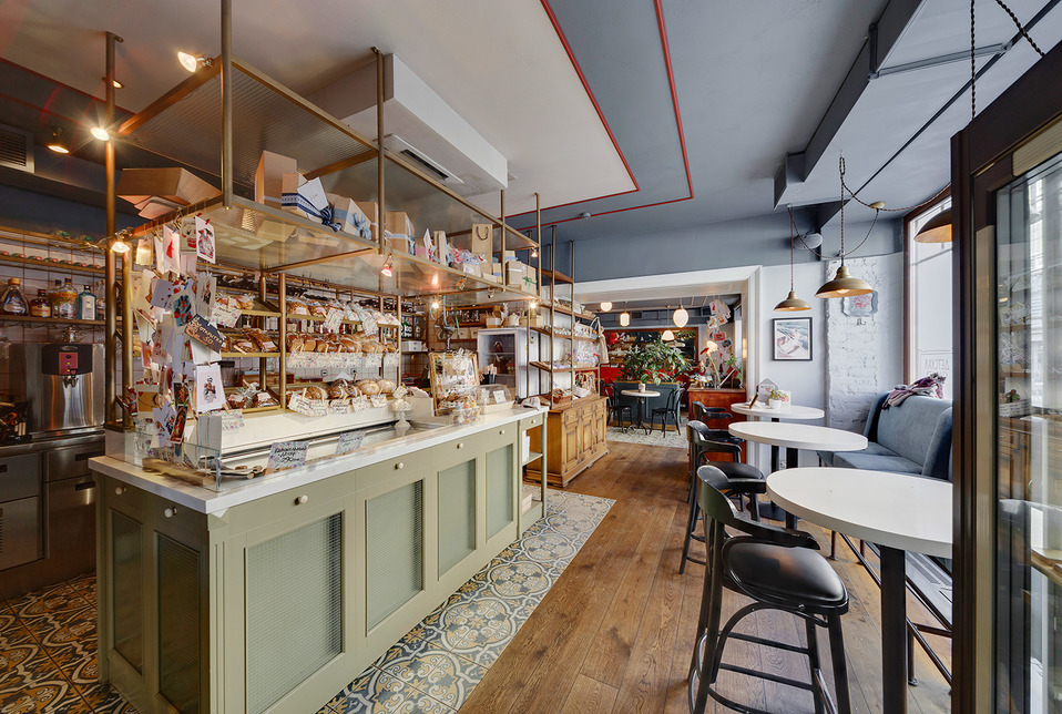 Интерьер Kroo Cafe