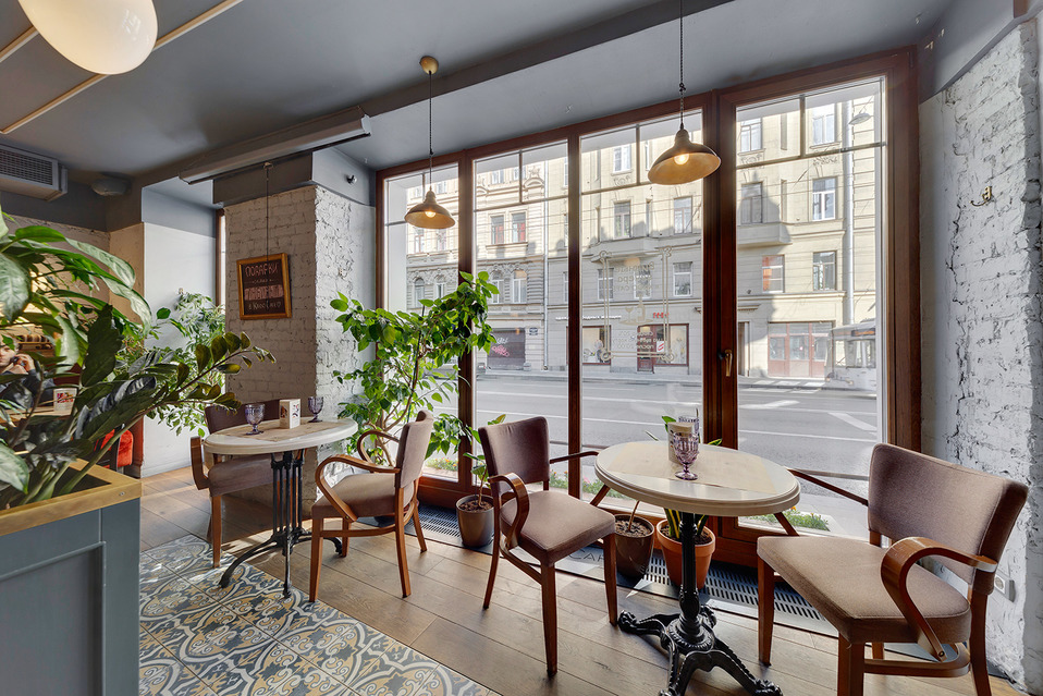 Интерьер Kroo Cafe
