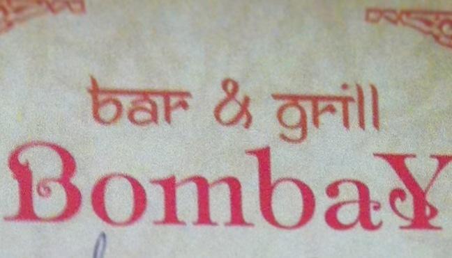 ресторан Bombay Bar&Grill Фото 1: меню